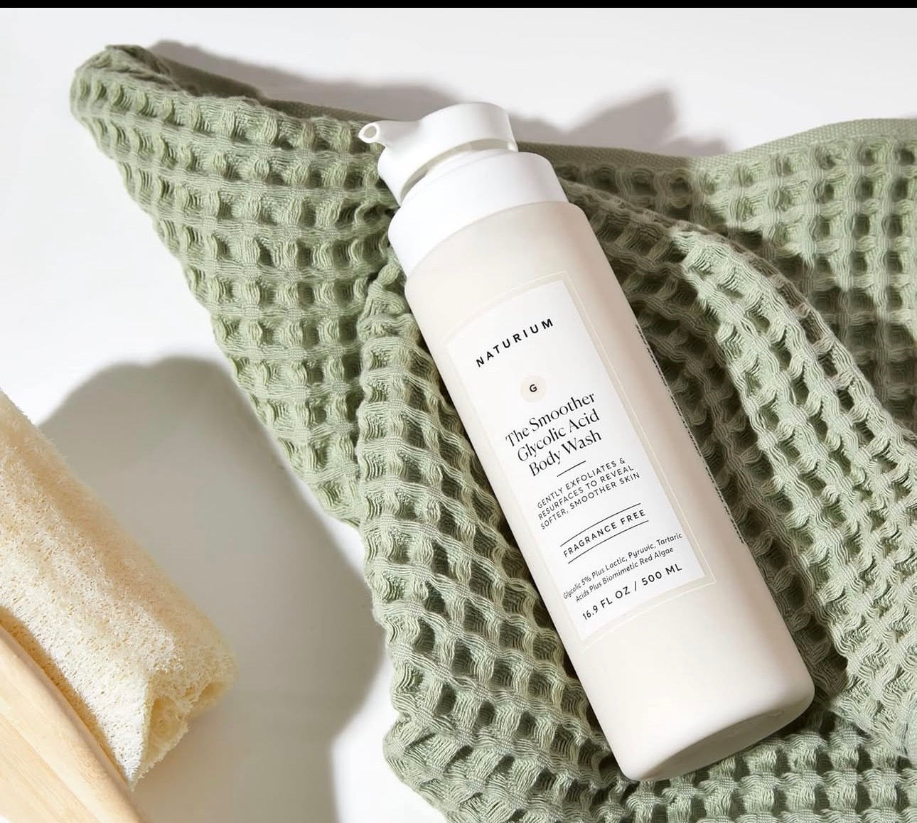 Naturium The Smoother Glycolic Acid Body Wash 500ml