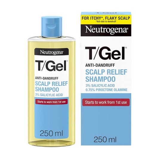 NEUTROGENA T/GEL SCALP RELIEF SHAMPOO 250ml