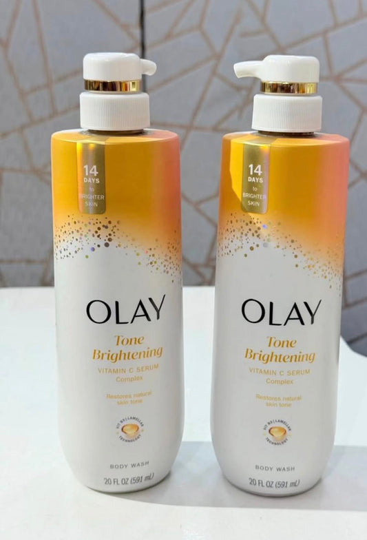 Olay Tone Brightening Vitamin C Serum Complex Body Wash 591ml
