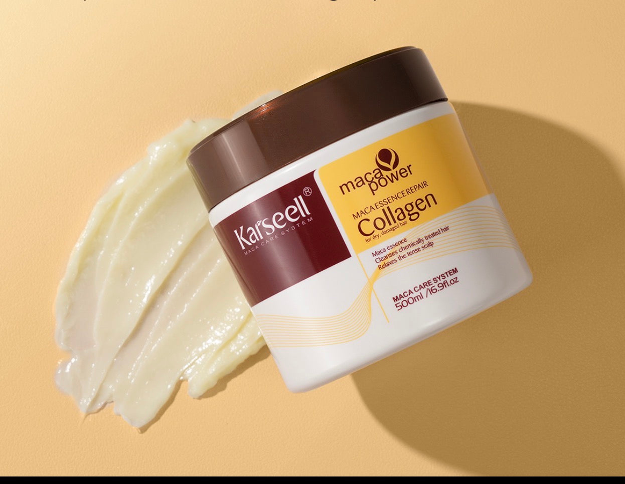 Karseell Maca power Collagen  for dry,damaged hair 500ml