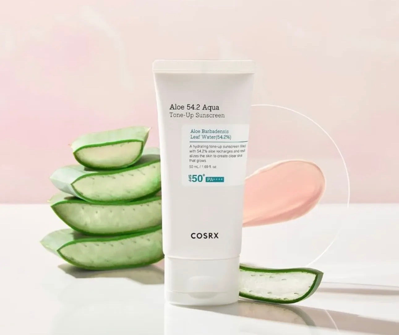 CosrxAloe 54.2 Aqua Tone -up Sunscreen 50ml