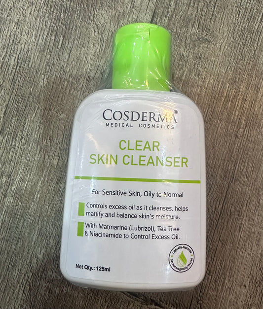 Cosderma Clear SKin Cleanser 125ml