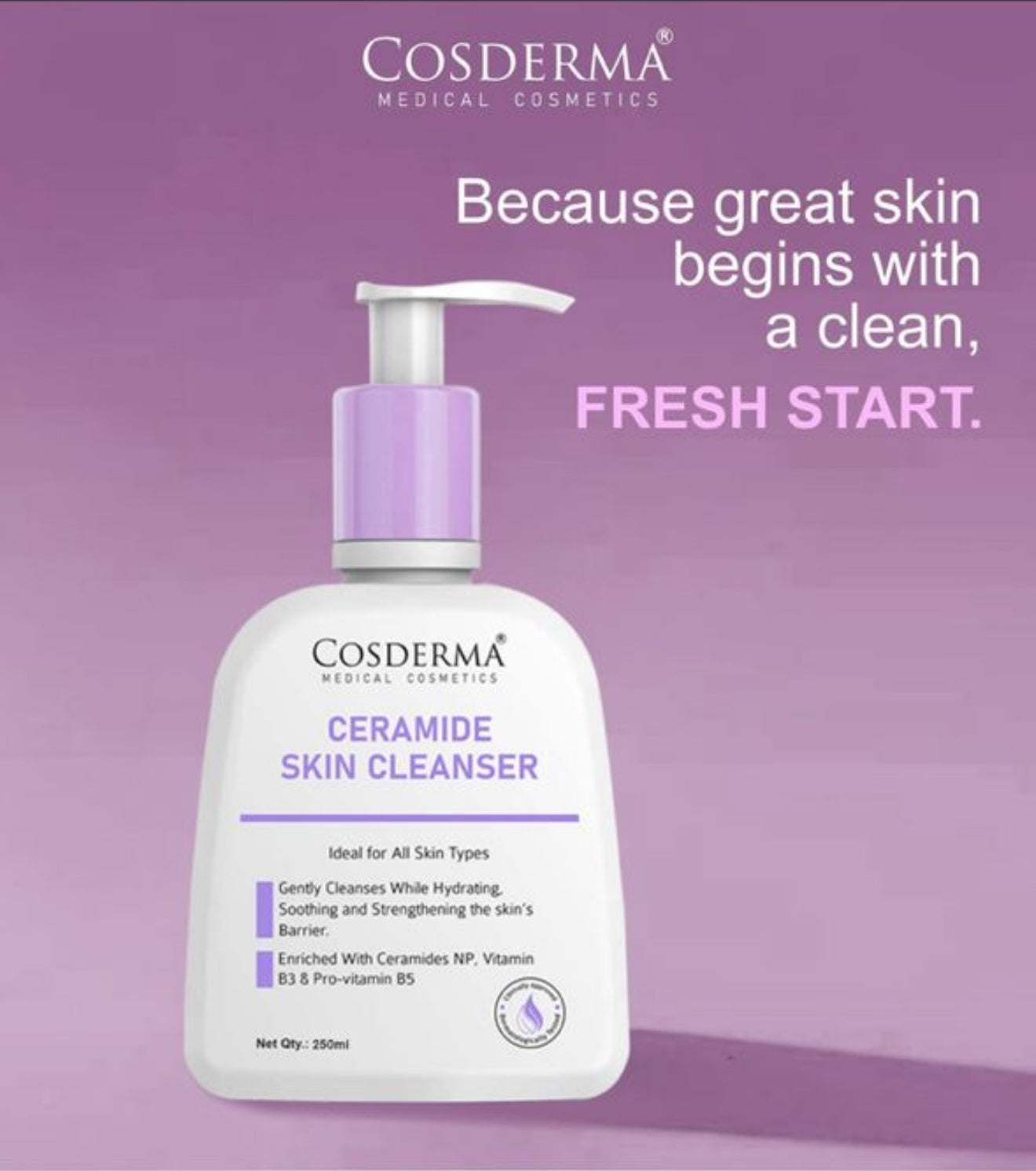 Cosderma Ceramides Skin Cleanser
