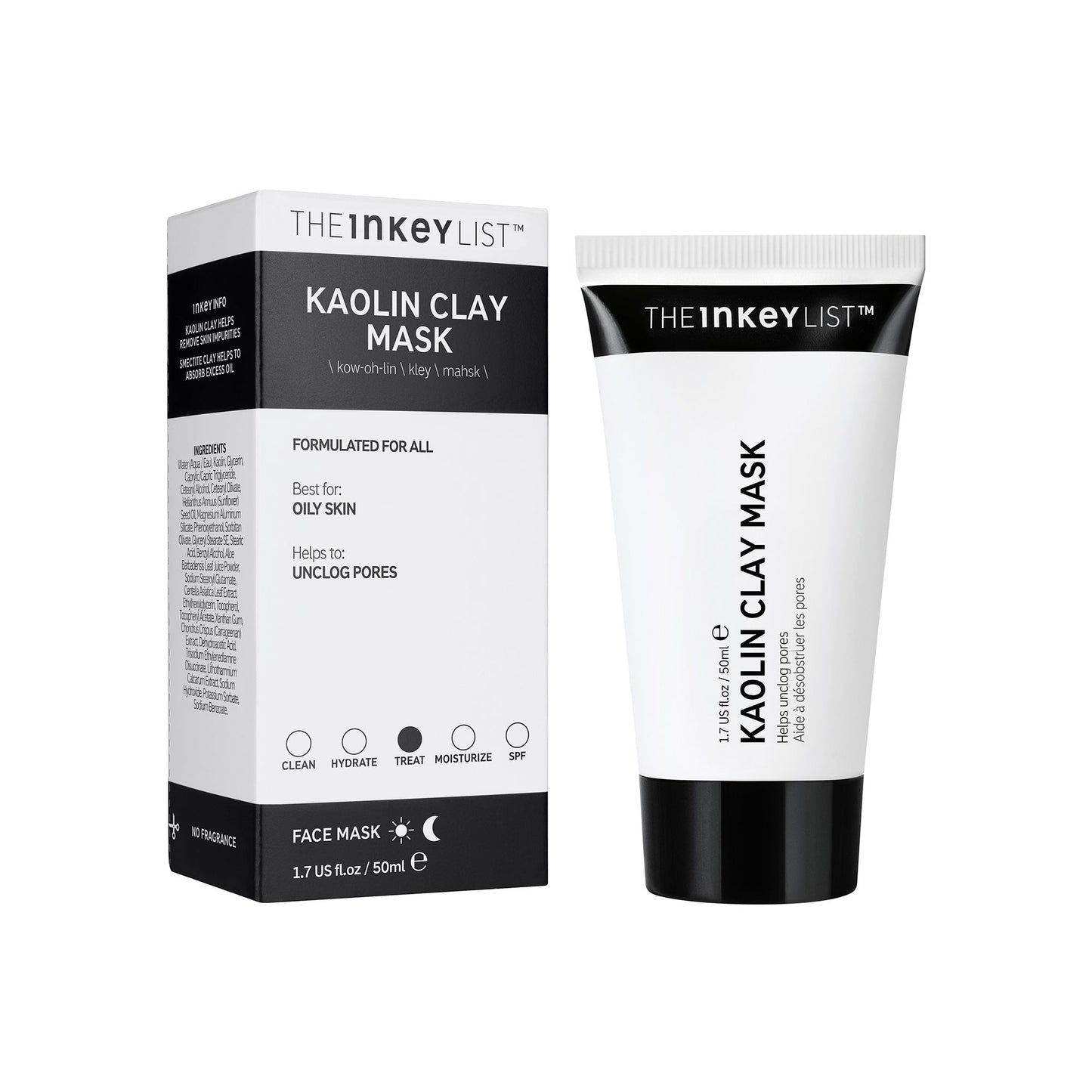 THE INKEYLIST KAOLIN CLAY MASK 50ML