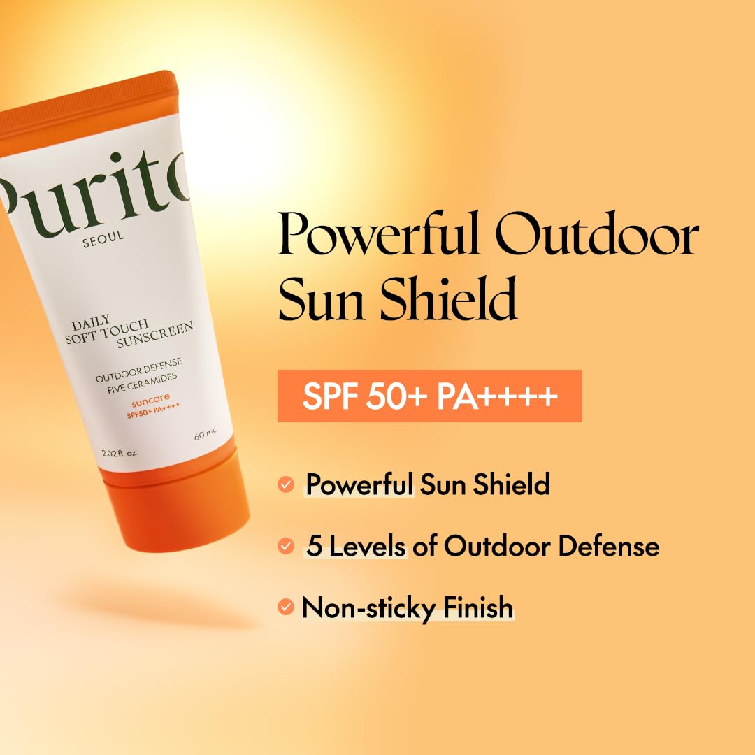PURITO SEOUL SOFT TOUCH SUNSCREEN SPF 50 60ml