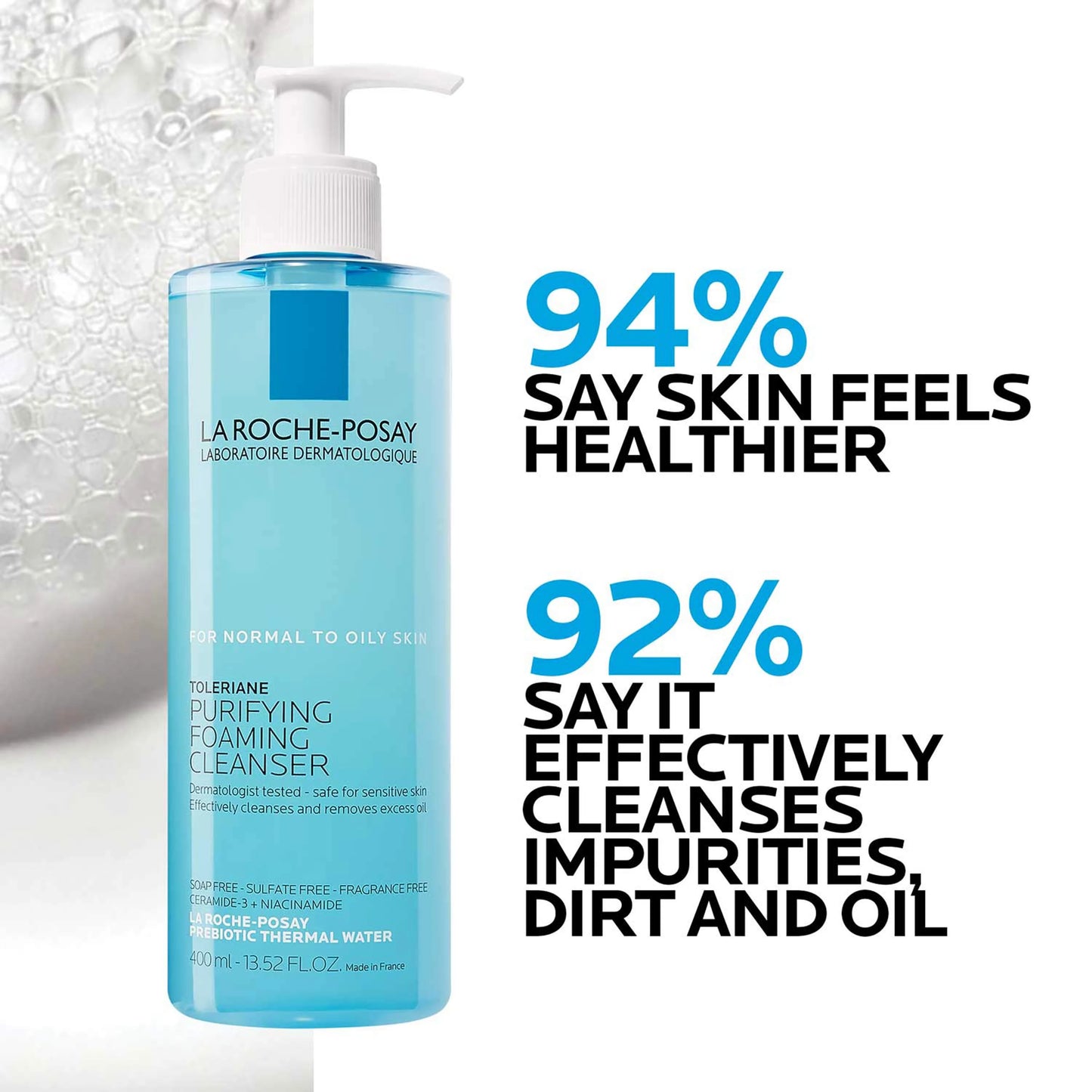 LA ROCHE POSY PURIFYING FOARM CLEANSER 400ML