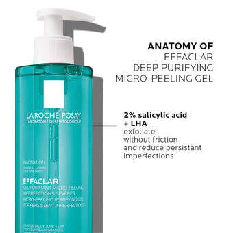 LA ROCHE- POSAY EFFACLAR MICRO PEELING GEL 400ml