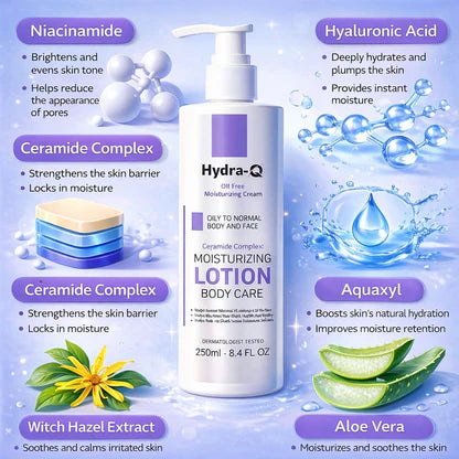 HYDRA-Q OIL FREE MOISTURIZING CREAM 250ml
