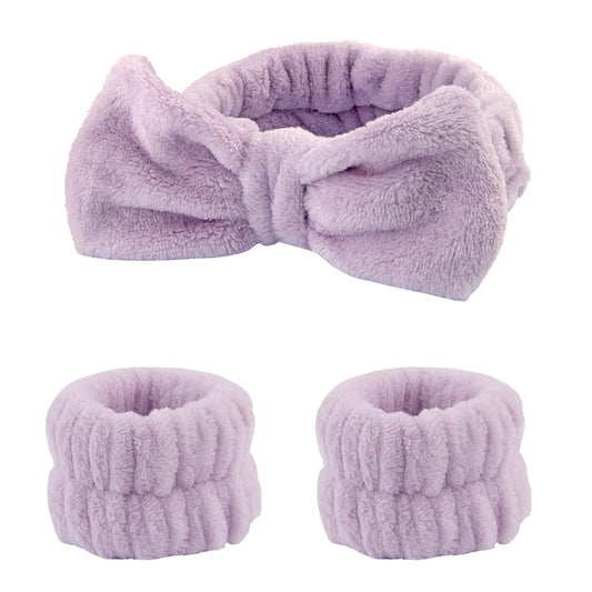 GLISTEN HEAD/WRISTBAND SET