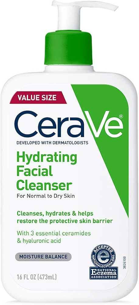 CERAVE HYDRATING FACIAL CLEANSER FOR NORMAL TO DRY SKIN 473ml