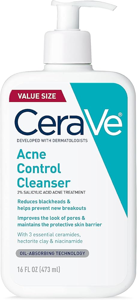 CERAVE ACNE CONTROL CLEANSER 2% SALICYLIC ACID 355ml