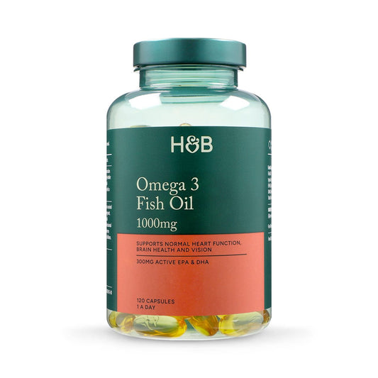 H&B OMEGA 3 FISH OIL1500MG